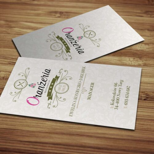 Oranżeria Business Card