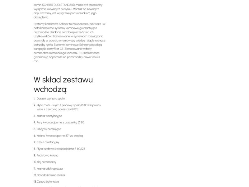 Systemy Kominowe Concept 2